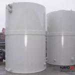 Free-standing process and storage tanks